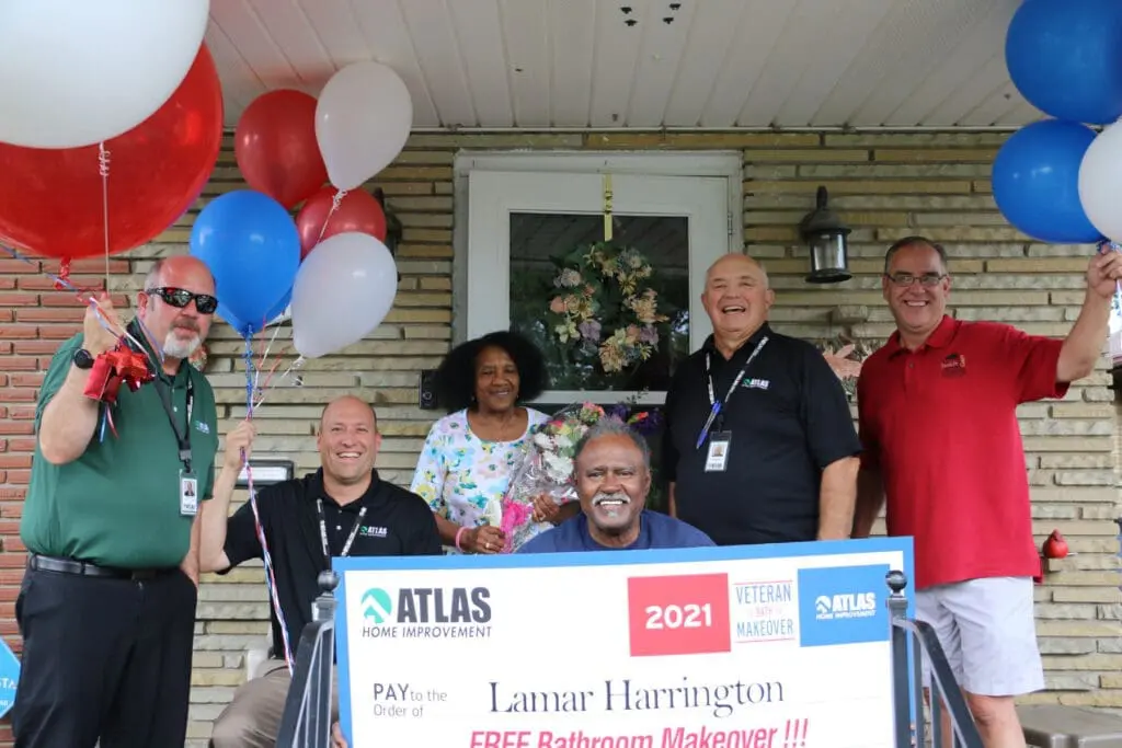 Free bathroom makeover contestant winner