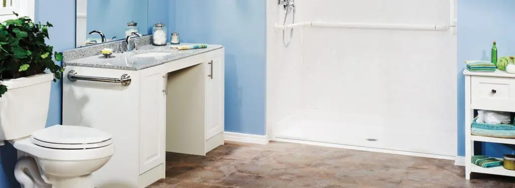 Newly renovated bathroom