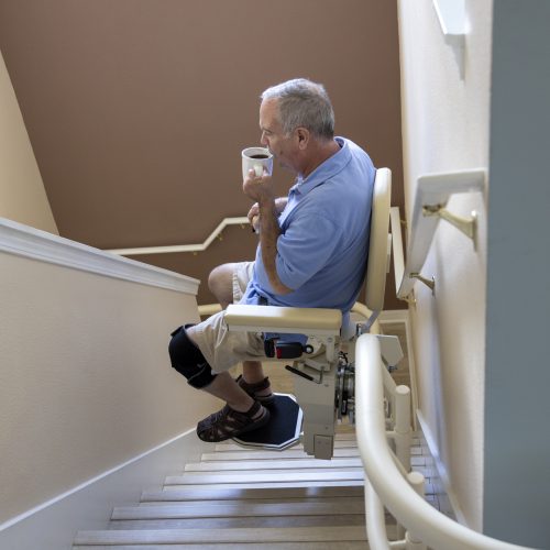 Curved Stairlift Image